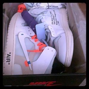 Jordan 1 Retro High Off-White White